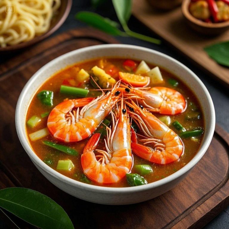 Udang Masak Kuah Asam Aceh: Segar dan Pedas di Setiap Suapan